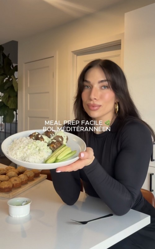 Meal-Prep rapide : Bol méditerranéen