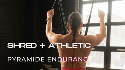 Programme SHRED + ATHLETIC : Phase 3, Conditioning Pyramide Ski Erg-Course-Vélo