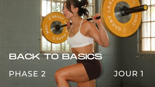 Programme BACK TO BASICS Phase 2, Jour 1 : Fessiers, ischios