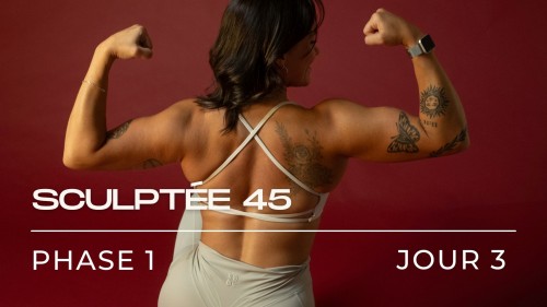 Programme HOT MOM Sculptée en 45, Phase 1 (Semaine 1-4), Jour 3 Push Haut du corps